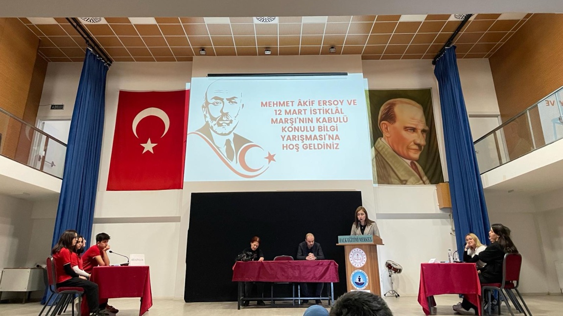 Mehmet Akif Ersoy ve 12 Mart İstiklal Marşının Kabulu Konulu Bilgi Yarışması Yapıldı